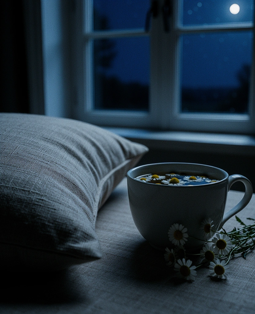 Représentation nocturne abstraite